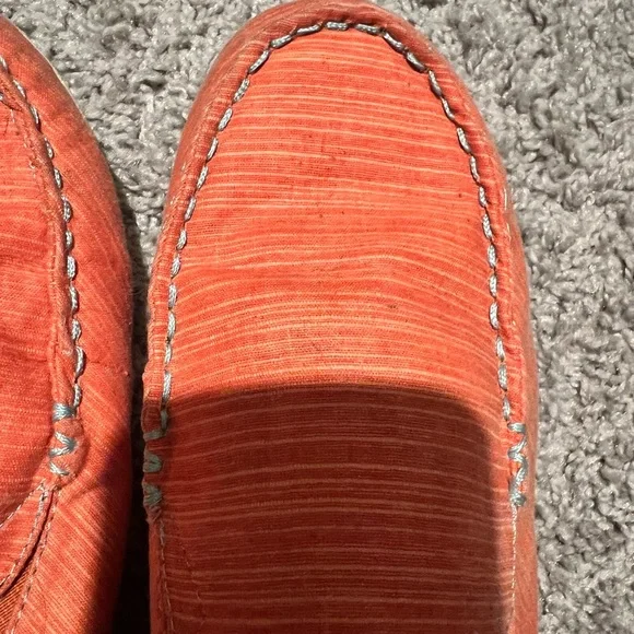 Yellow Box “Lizzie” Orange Slip On Loafer Shoes, Size 8.5 - Picture 7 of 8
